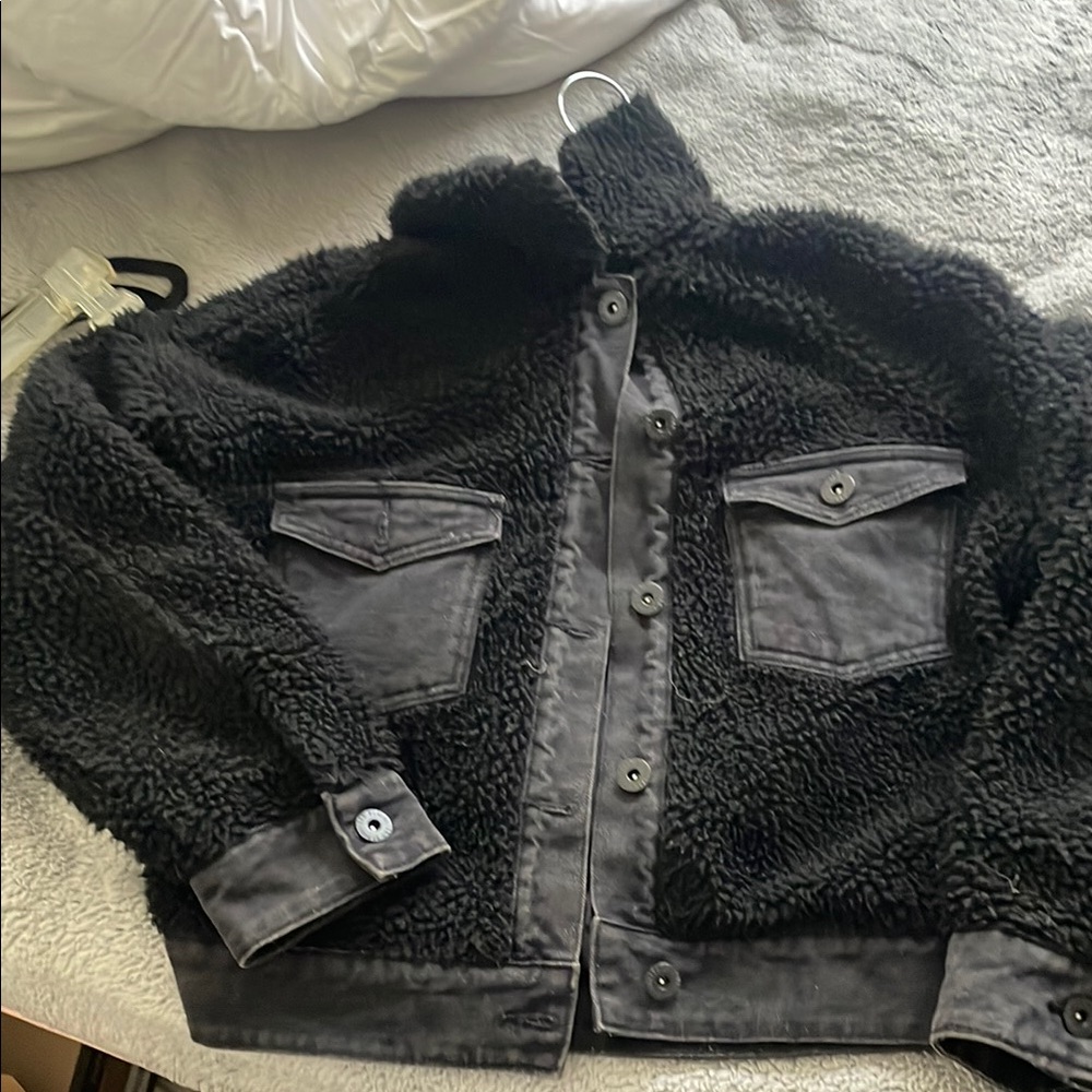 Cotton On Black Bomber Jacket